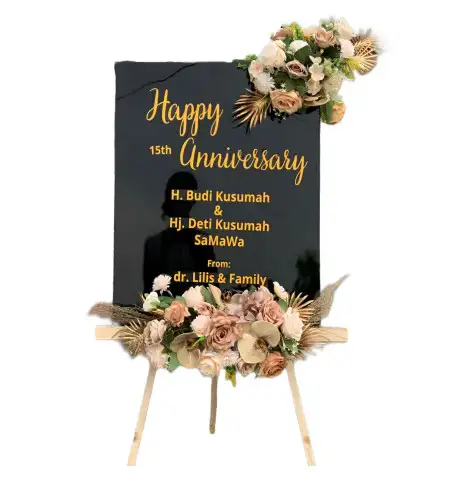 Papan Bunga Akrilik Lerep